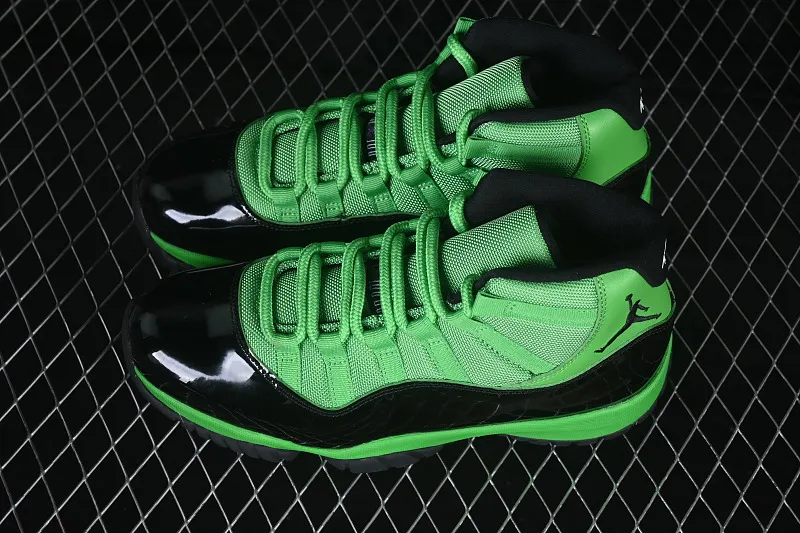 All categories Air Jordan Jordan series basketball shoes Air Jordan 11 Air Jordan 11 Retro AJ11 Joe 11 black green CT8012-310